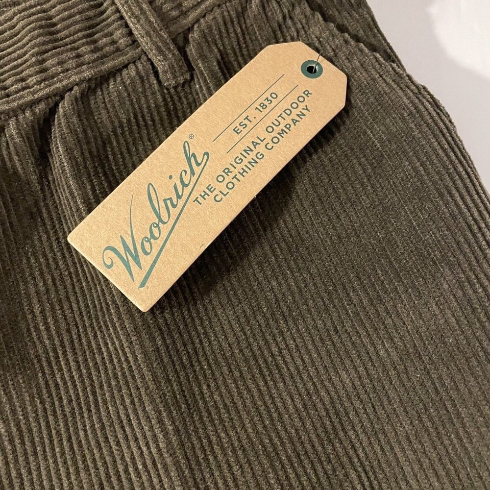 Woolrich Black Country Corduroy Pant sz 14 NWT 22” Inseam - Picture 3 of 9